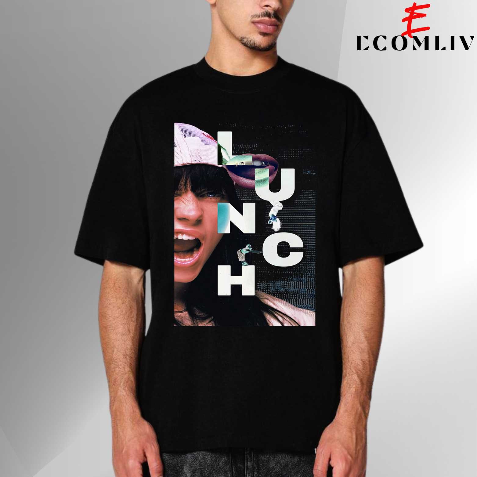 Billie Eilish Lunch T-Shirt, Music Streetwear Shirt